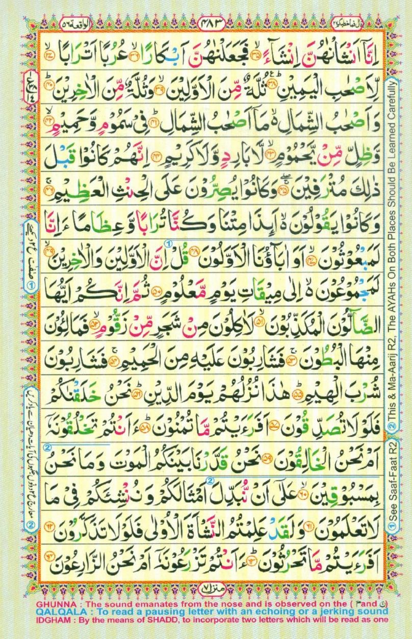 Surah Al Waqiah Read and Listen - Benefits of Surah Waqiah