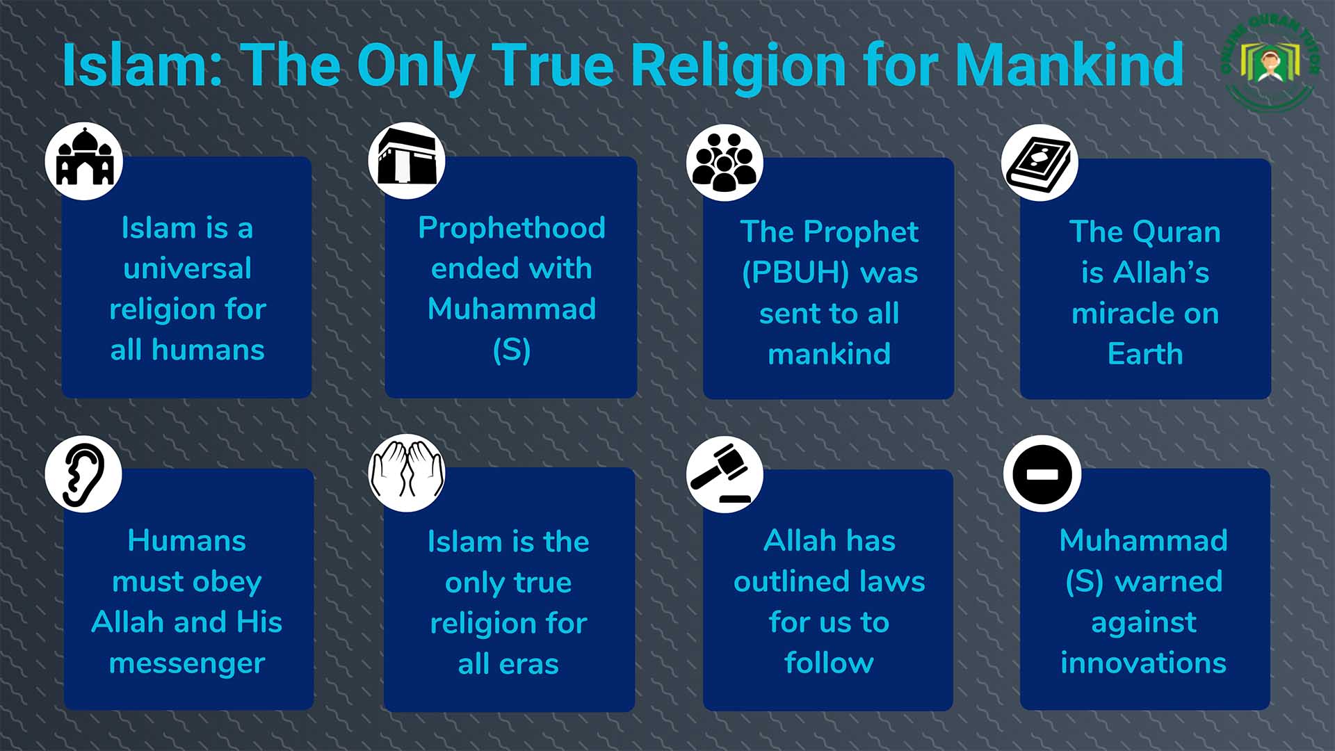 Islam: The Only True Religion for Mankind - Quran For kids