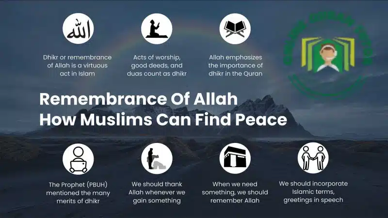 Remembrance Of Allah – How Muslims Can Find Peace