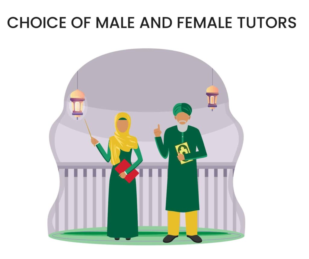 Male and female tutors available